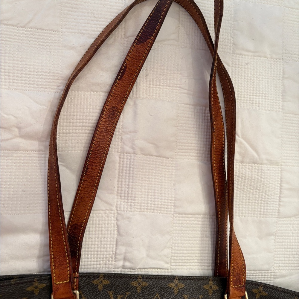 Louis Vuitton Brown Monogram Tote - Picture 6 of 6